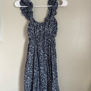 Abercrombie floral ruffle dress XS women